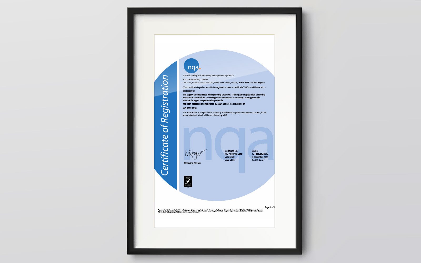 ISO 9001 Quality